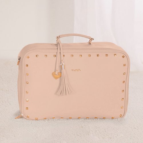 Pink Mom Bag with studs_3802