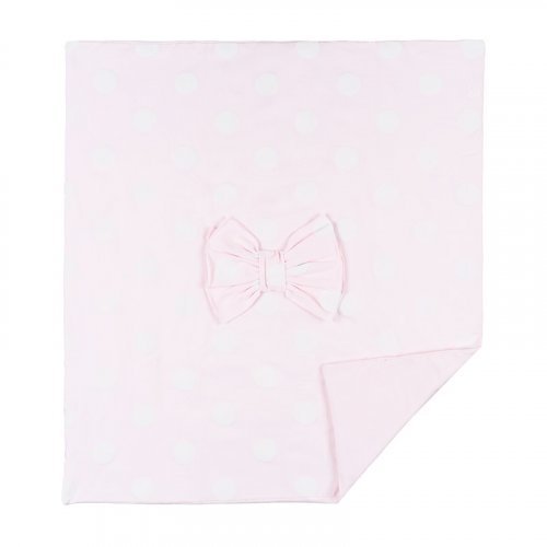 Pink Polka Dotted Blanket_4790