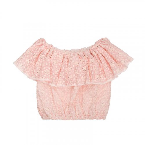 Pink stangallo blouse_8235