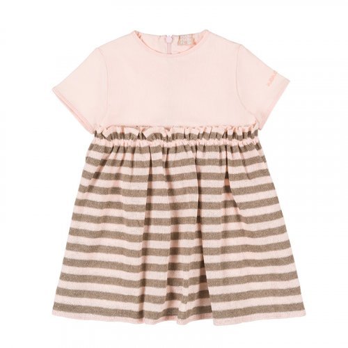 Pink Striped Dress