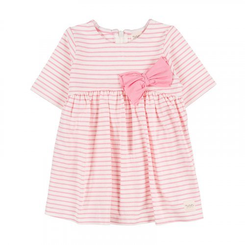 Pink Striped Dress