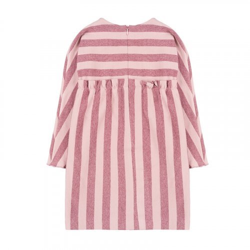 Pink Striped Dress_3715