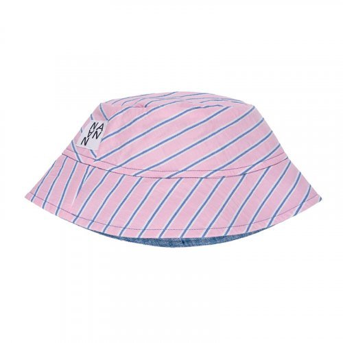 Pink Striped Hat