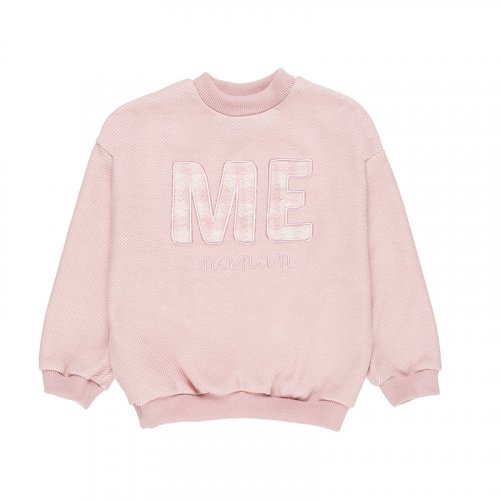Pink Sweatshirt with Writing_1635