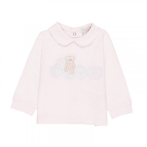 Pink Two-piece Babygro with Dice_4172