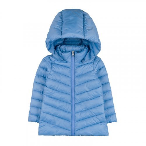 Piumino azzurro