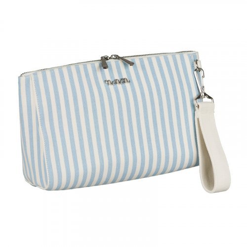 Pochette canvas azzurra_9163