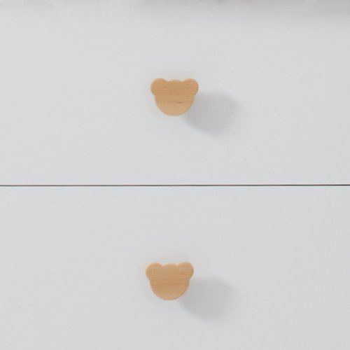 Pomello LEGNO con forma orsetto per Comò e Bagnetto NANAN STUDIO
