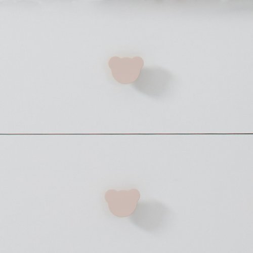 Pomello ROSA con forma orsetto per Comò e Bagnetto NANAN STUDIO