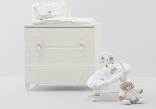 Puccio chest of drawers - light blue