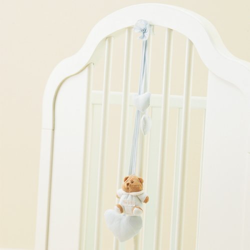 Light Blue Puccio pendant for bed