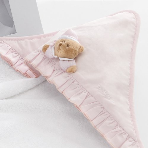 Puccio pink newborn bathrobe_124