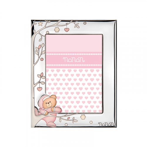 Puccio pink silver frame