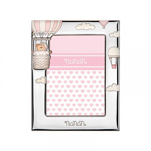 Puccio pink silver frame