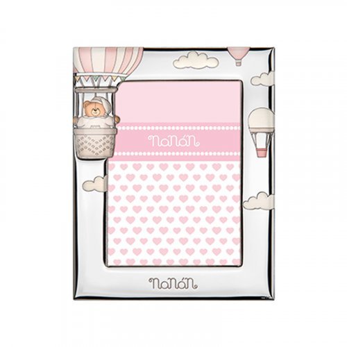 Puccio pink silver frame