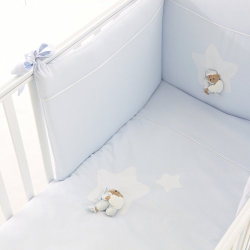 Puccio Bed Duvet Set in Light Blue - 4 pcs You are my star_196
