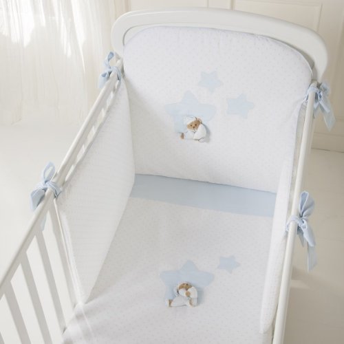 4 Piece - Light blue Puccio star Duvet set_197