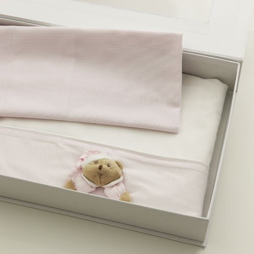 Puccio Star Pink Bed Sheet 3 piece Set
