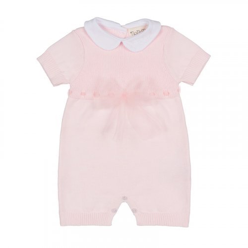 Romper w/pink bow_7930