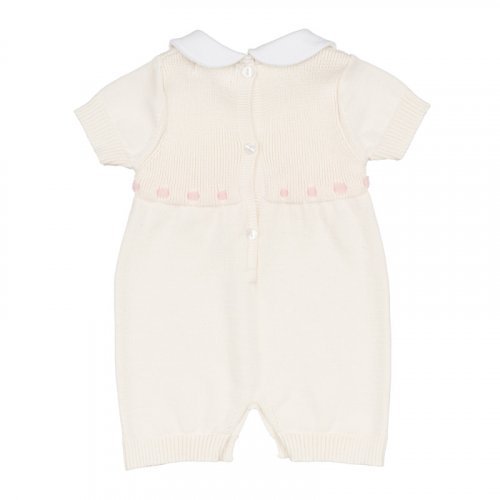 Romper w/pink bow_7929