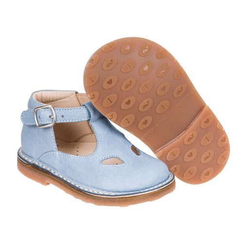 Sandal With Light Blue Strap_5826