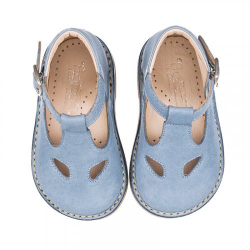 Sandal With Light Blue Strap_5827