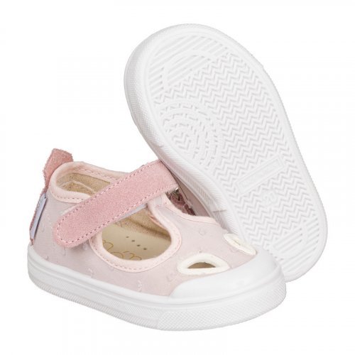 Sandal with plumetis eyelets_12623