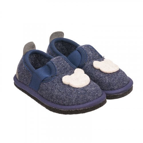 Blaue Babyschuhe