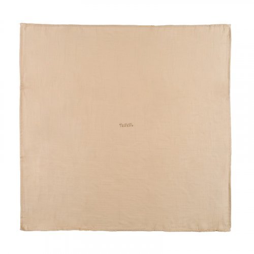 Set 3 Stück Musselin beige 80x80 cm_7310