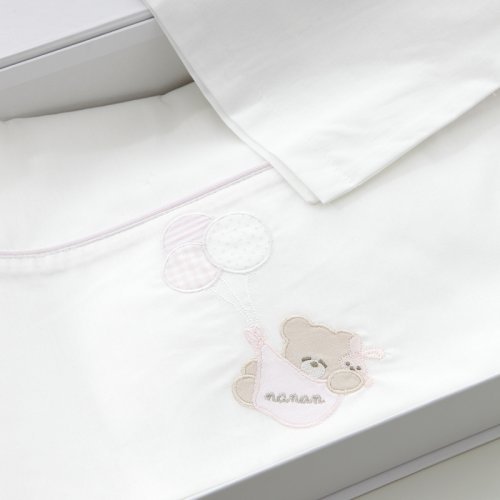 Set of 3 Pink Palloncino Bed Linen_516
