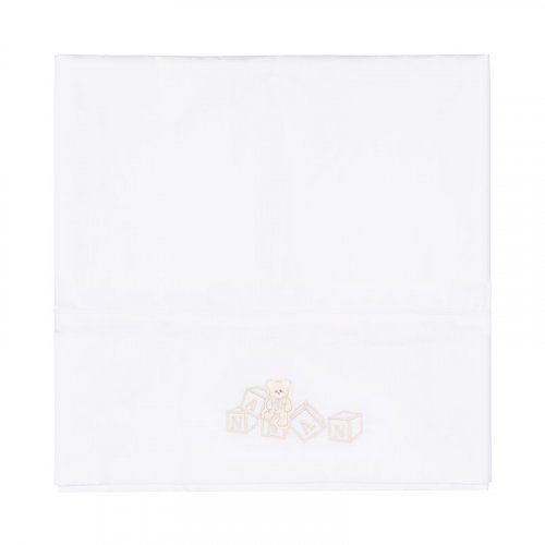 Set of 3 White Pram Sheets