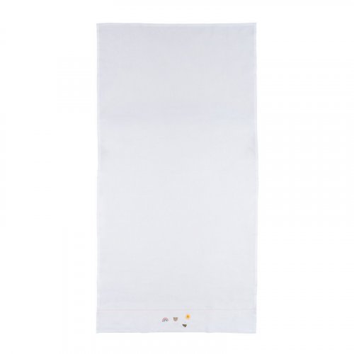 Sheet with embroidered graphics_12147