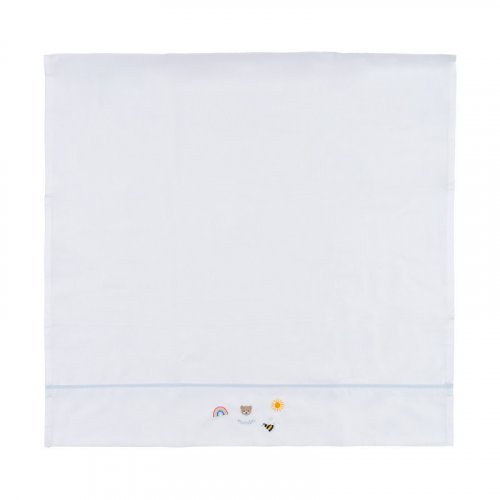 Sheet with embroidered graphics_11929