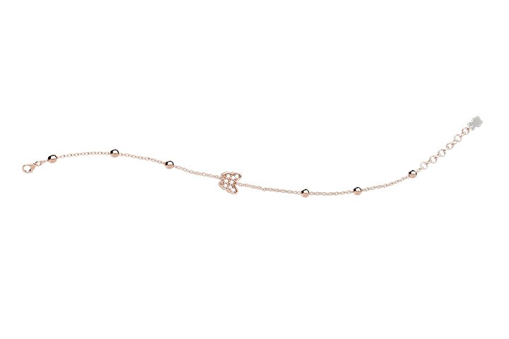 Silver 925 Bracelet with Butterfly_5632