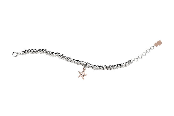 Silver 925 Bracelet with Star