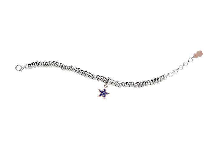 Silver 925 Bracelet with Star