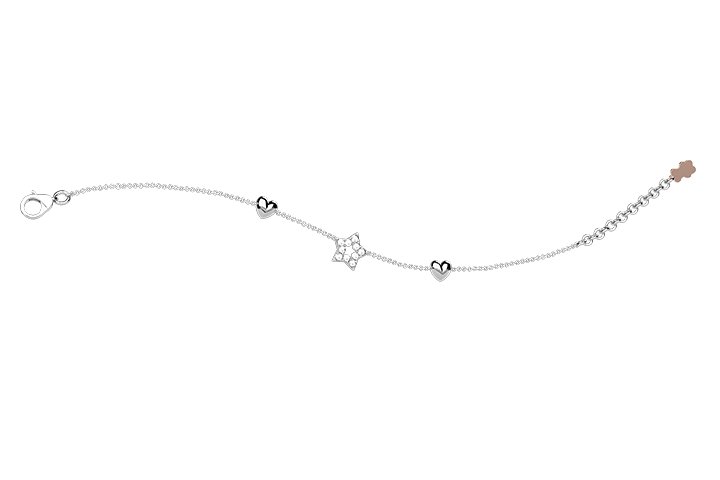 Silver 925 Bracelet with Star_5637