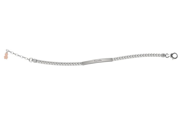 Silver Tennis Bracelet for baby_5457
