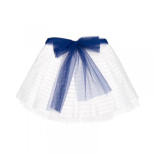 Skirt with white belt_8222