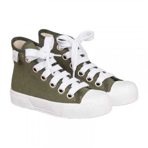 Sneakers alta tinta unita