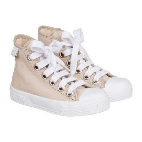 Sneakers alta tinta unita