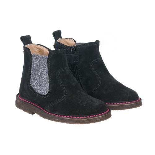 Stivaletto Nero con Elastico