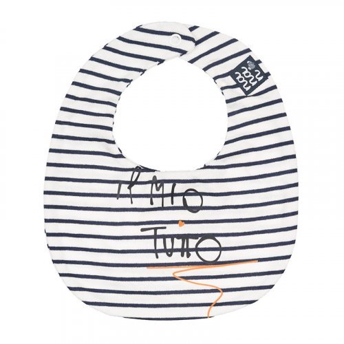 Striped Blue Bib