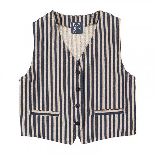 Striped Blue Vest