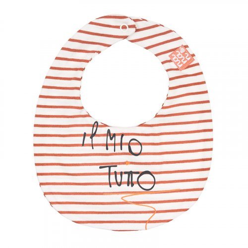 Striped Brown Bib