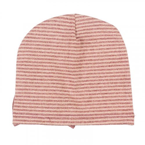 Striped Cap with Bow_1427