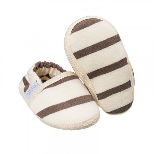 Striped Dove Grey Shoes_5442