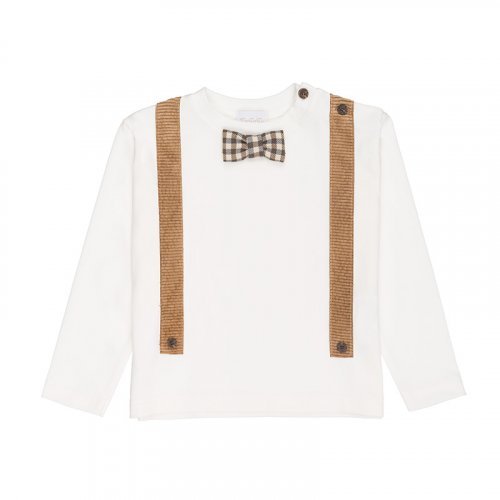 T-Shirt C/Bretelle E Papillon