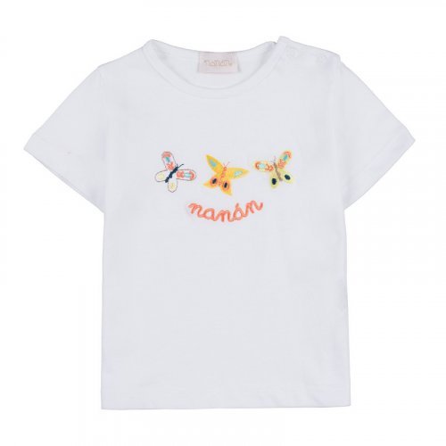 T-shirt c/farfalle