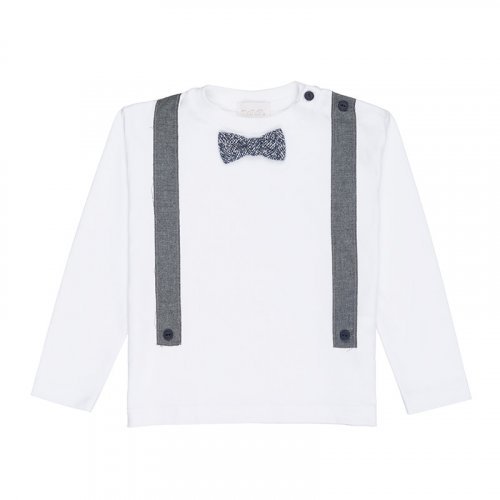 T-shirt C/Papillon e Bretelle